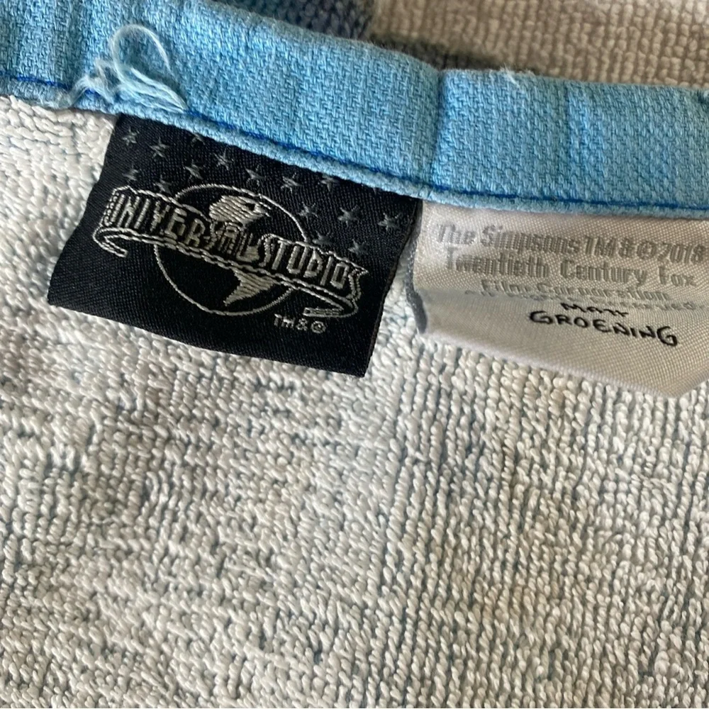 The Simpsons Universal Studios beach towel Theme Park Best Vacation Ever